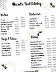 Hornets Nest Grille menu