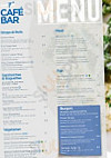 The Courtyard Cafe Bar menu