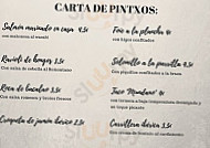Tracamundana menu