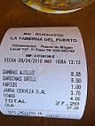 La Taberna Del Puerto menu