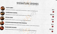 Royal India menu