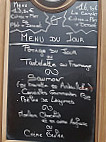Le Cafe des Arts menu