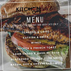 Kitchen Cray Cafe menu