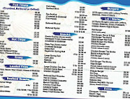 Seafood House menu