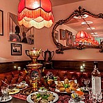 Russian Samovar & Tolstoy's Lounge food