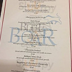 The Blue Boar Inn menu