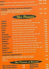 Pizza Delambre menu