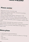 Sandwicherie Matisse menu