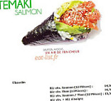 Sushi BY nem menu