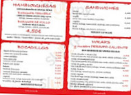 De Fabula menu