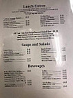 Tiffany's menu