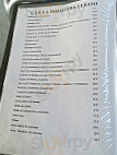 El Cafe Del Mar menu