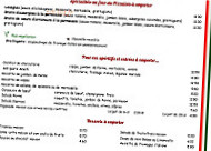 Pizza Amalfi menu