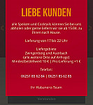 Habanero Zwingenberg menu