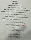 Odalys menu