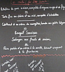 L'Alchimie Restaurant menu