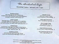 The Boatshed Restaurant menu