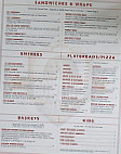 Maple Lake Bowl Grill menu