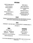 The Shed Bbq menu