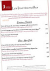 Du Château De La Tour menu