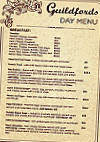 Guildford's menu