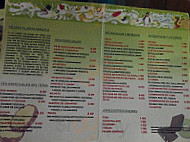 Heladeria Fragole menu
