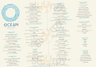 Ocean Grill menu