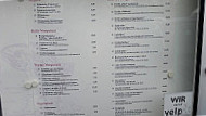 Restaurant Forellenhof menu