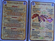 Warsteiner Eck menu