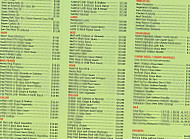 Greenery Cafe Chinese Thai Takeaway menu