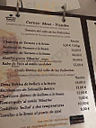 Taberna El Sibarita menu