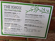 The Knox Made in Watson menu