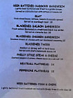 Brady's menu