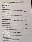 Gasthof Zur Eisenbahn menu