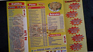 Mega Esfiha menu