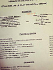 MB2 Restaurant-Lounge menu
