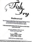 Fish Fry menu