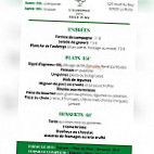 Auberge des Pins Restaurant menu