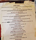 Bucketz Grill menu