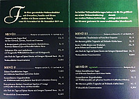 Bassenheimer Hof menu