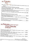 Mojito Habana menu