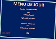 Le Du Mont Rivel menu