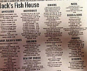 Jacks Fish House menu