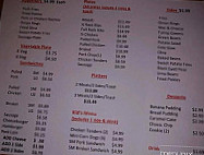 Up In Smoke Bbq And Steaks menu