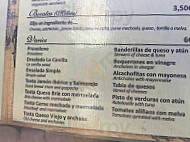 La Canilla Jerez De La Frontera menu