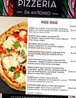 Pizzeria Da Antonio menu