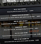La Bourgogne menu
