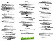 Take Root Cafe menu