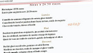 Bistrot 48 menu