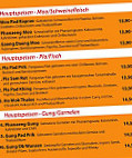 Sukhothai menu